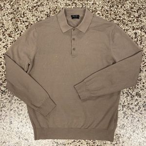 Mens Massimo Dutti polo sweater